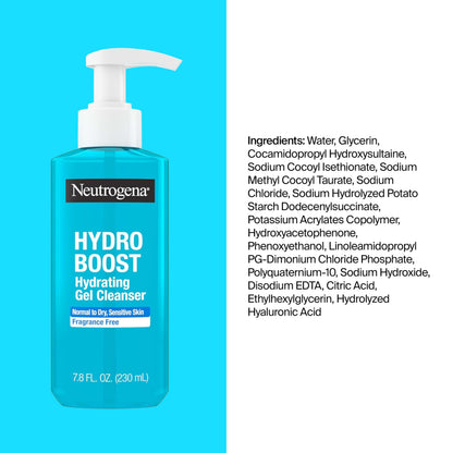 Neutrogena Hydro Boost Cleansing Wipes Makeup Remover, 25 Ct
