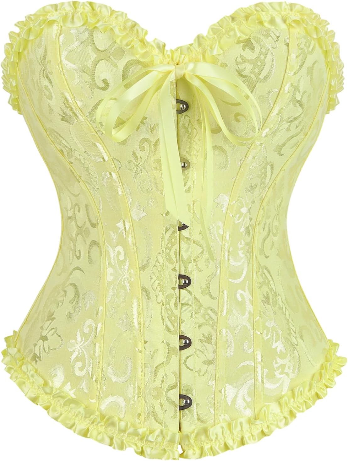 frawirshau Women's Overbust Costume Corset Renaissance Victorian