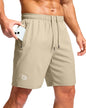 G Gradual Men's Athletic Running Shorts with 2 Zipper Pockets 7"/ 5"/ 9"