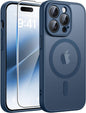 FNTCASE for Google Pixel 10 / Pixel 10 Pro Case: Soft TPU Non Slip Blue