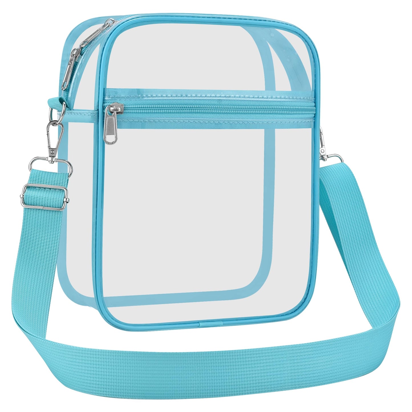 USPECLARE Clear Purse for Stadium Events Transparent Messenger Bag