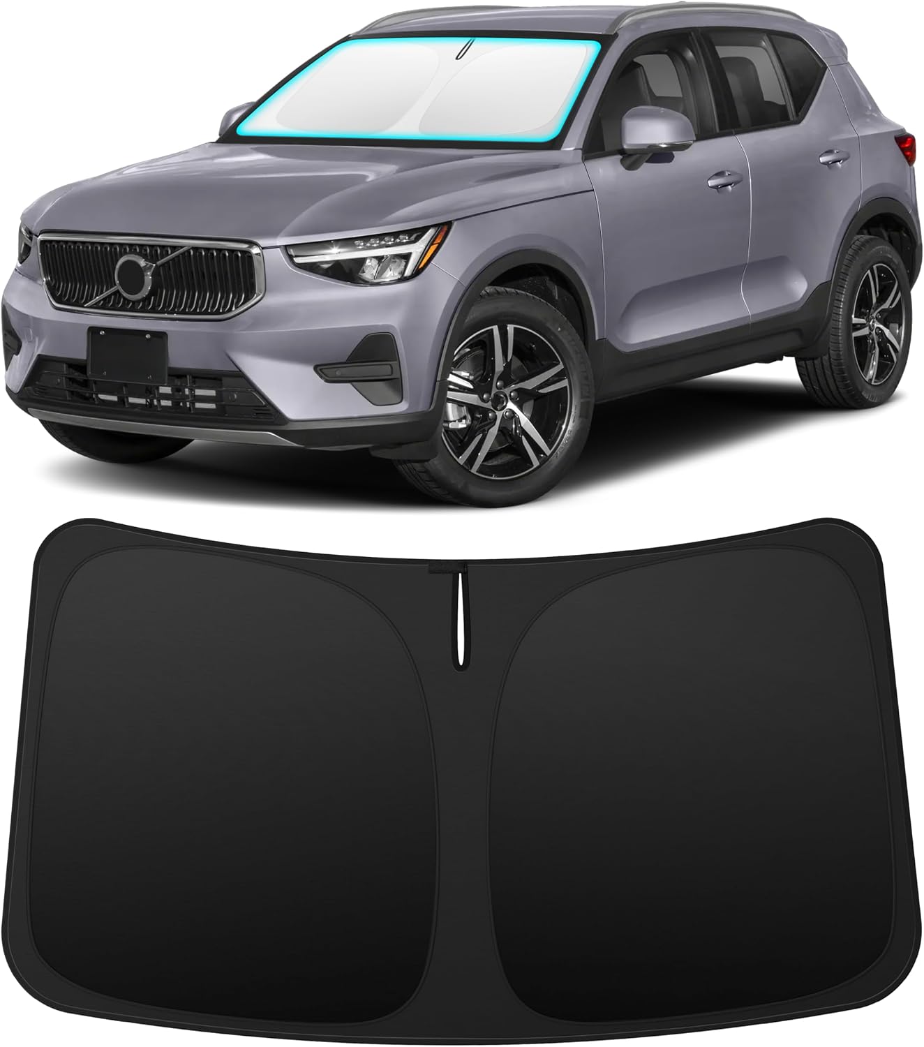 INSAUTO Custom Fit Windshield Sun Shade for Nissan Frontier 2005-2021