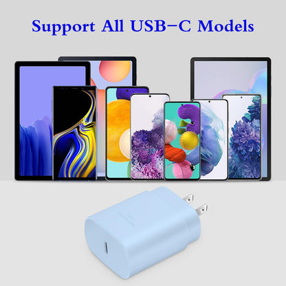 GUUSMART Type C Charger 2-Pack 25W Long 6ft USB C Charger Cable