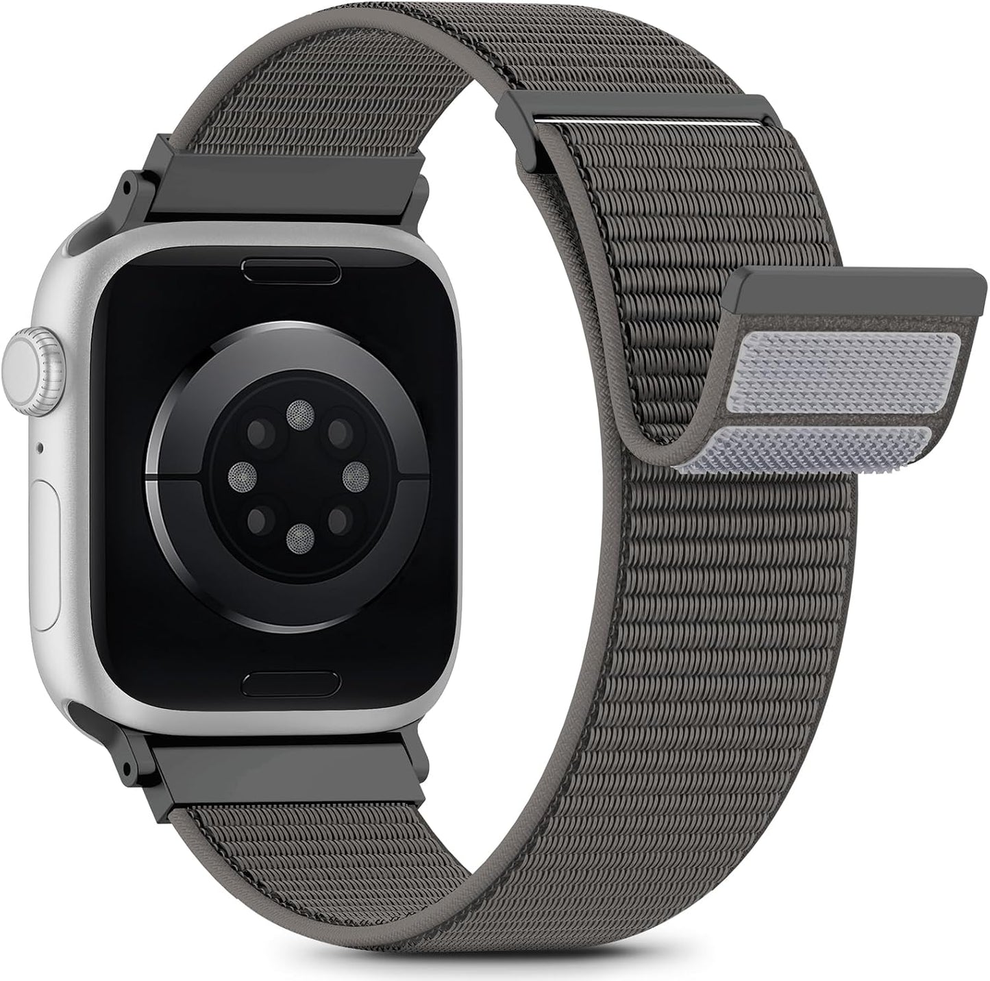 Nylon Loop Sport Band Compatible with Apple Watch Bands 38mm 40mm 41mm 42mm for Women Men, iWatch Wrist Straps for Se, Series 11 10 9 8 7, Breathable, Soft Band Ideal for Outdoor