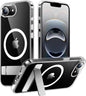 Magnetic Compatible with iPhone 14 Pro Max Case, [Built-in Invisible Kickstand][Compatible with MagSafe] [Military Grade Shockproof] Slim Translucent Matte Phone Case for iPhone 14 Pro Max 6.7"