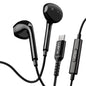 LUDOS Zenith USB C Headphones for iPhone 17 16 15 Pro Max Plus Air iPad Pro Air, 5 Years Warranty, USB-C Earbuds for Samsung Galaxy S24 S23 Ultra S22 S21 S20 A55 A54 A53, USB Type C Earphones - White