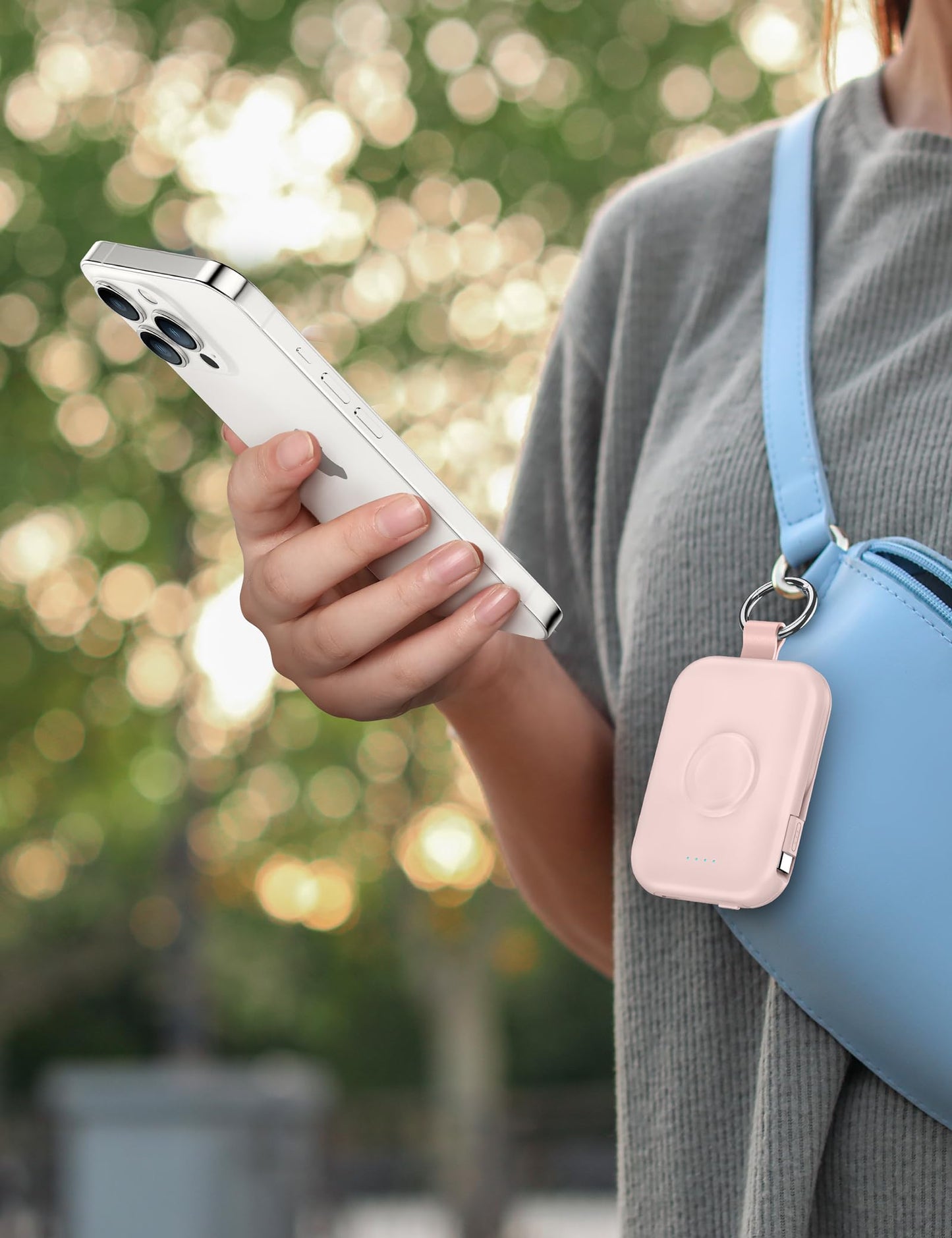 RORRY CharmGo Portable Charger, 5000mAh Portable Charger Power Bank