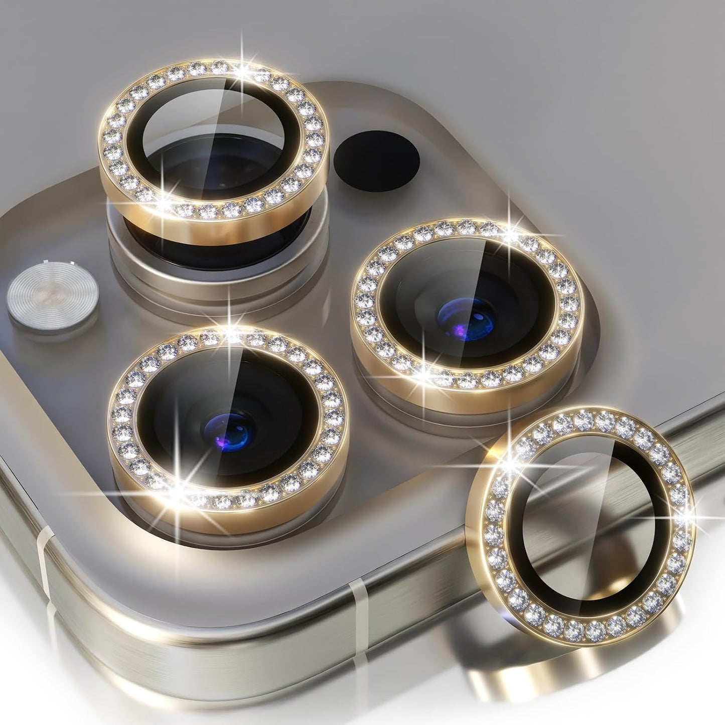 Choiche for iPhone 16 Pro/iPhone 16 Pro Max Camera Lens Protector