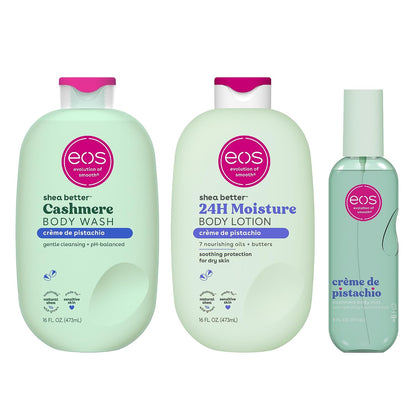 eos Shea Better 24H Moisture Body Lotion- Jasmine Peach, 16 fl oz