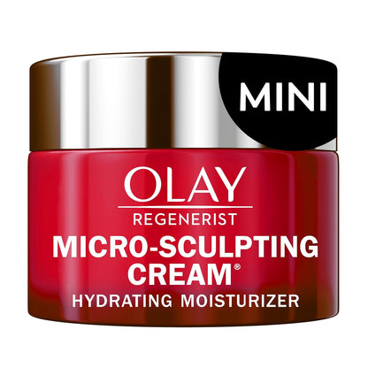 Olay Face Moisturizer, Regenerist Micro-Sculpting Facial Cream for Women - Anti-Aging, Anti-Wrinkle, Firming Skin Care - Triple Collagen Cream, Peptide Moisturizer, Hyaluronic Acid, Niacinamide, 1.7oz