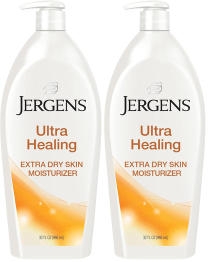 Jergens Ultra Healing Body Lotion, Moisturizer for Dry Skin, 32 fl oz