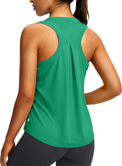 G Gradual Women's Workout Tops Racerback Athletic Tank Tops