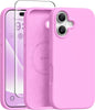GONEZ Magnetic for iPhone 17 Pro Max Case, Silicone Cover Stone