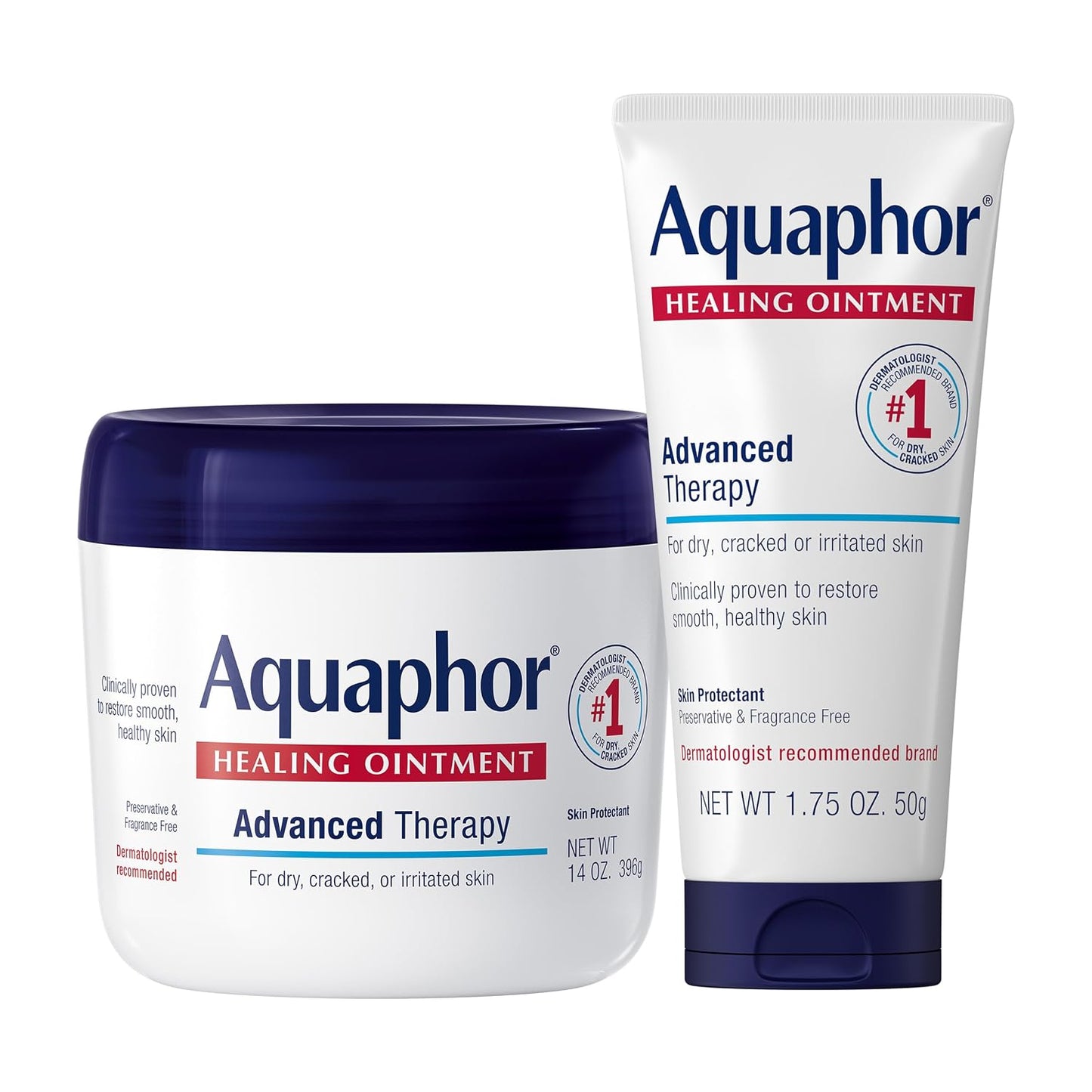 Aquaphor Advanced Therapy Healing Ointment Skin Protectant, 14 OZ