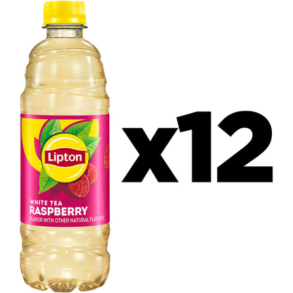 Lipton Iced Tea Lemon, 16.9 Fl Oz Bottles (Pack of 12)