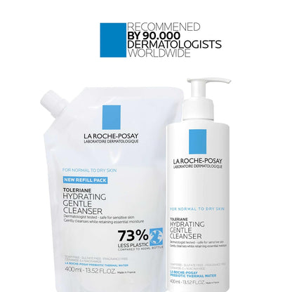 La Roche-Posay Toleriane Hydrating Gentle Facial Cleanser, with Niacinamide
