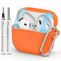 Ljusmicker for AirPods 4 Case 2024 with Cleaner Kit,Milk Tea