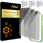 Ailun Privacy Screen Protector+Camera Lens Protector for iPhone 17 Pro Max