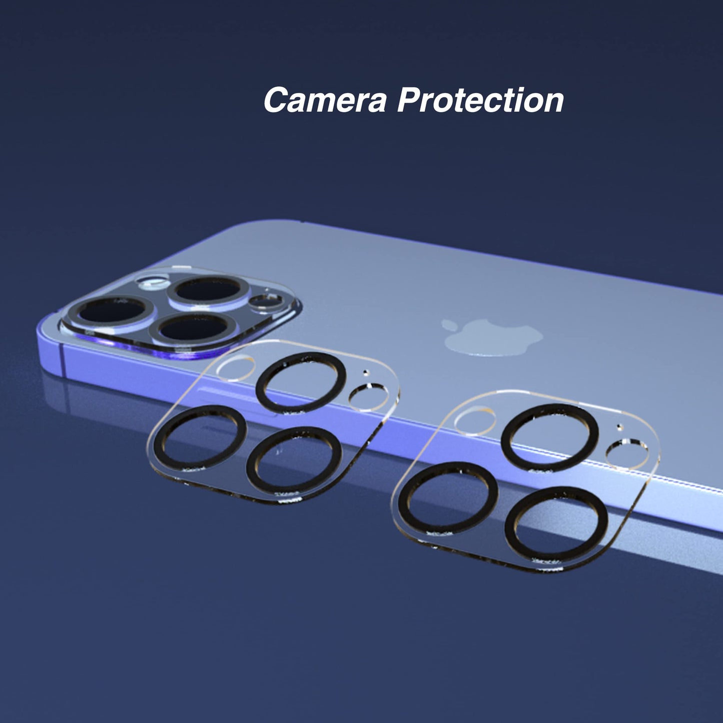 Ailun 3 Pack Camera Lens Protector for iPhone 17 Pro Max, Tempered Glass