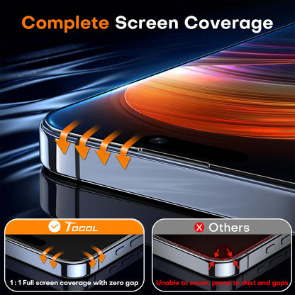 TOCOL for iPhone 17 Pro Max Screen Protector, Clear