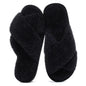Evshine Memory Foam Fuzzy House Slippers for Women