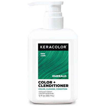 Keracolor Color + Clenditioner, Semi-Permanent Hair Color, 23 Shades
