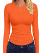 GAYHAY Long Sleeve Shirts for Women Tops Fitted Clothes Fall Fashion 2026