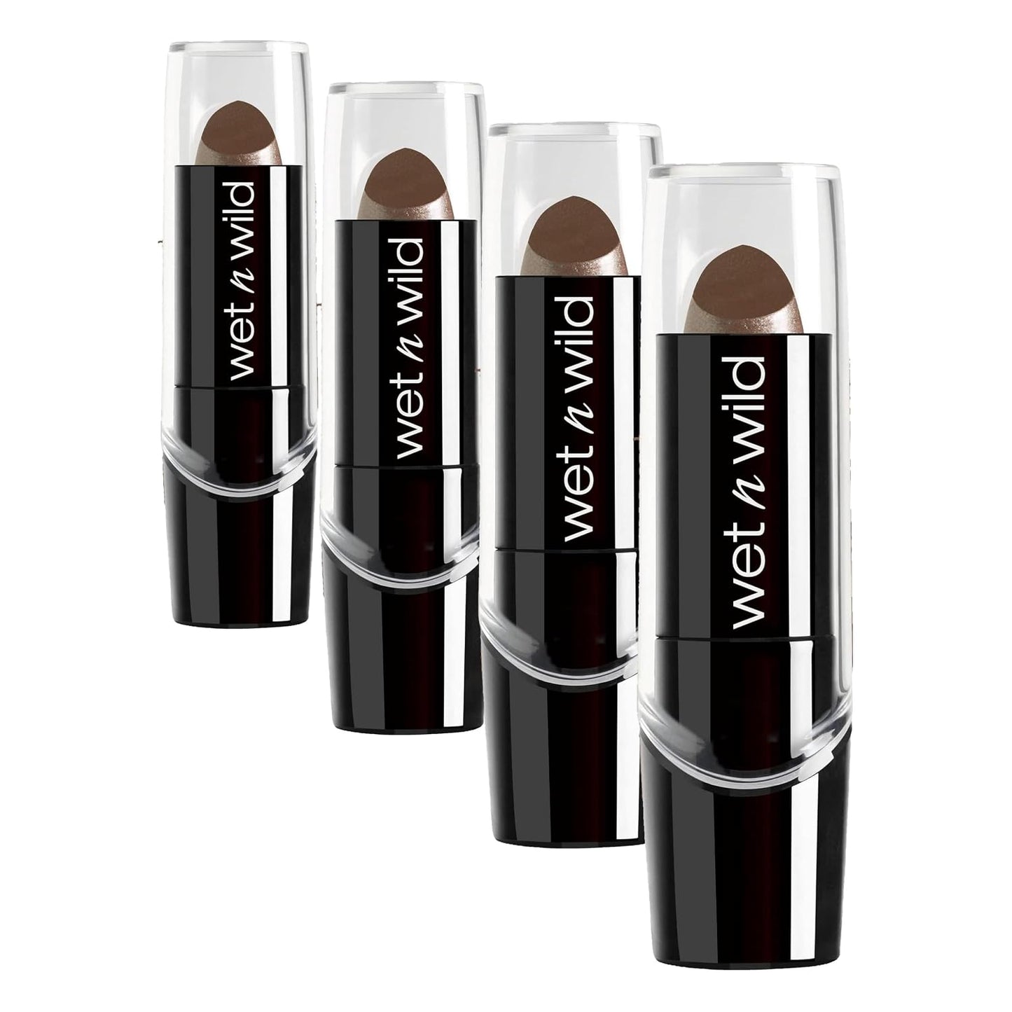 wet n wild Silk Finish Lipstick, Hydrating Rich Buildable Lip Color, Formulated with Vitamins A,E, & Macadamia for Ultimate Hydration, Cruelty-Free & Vegan - A Short Affair