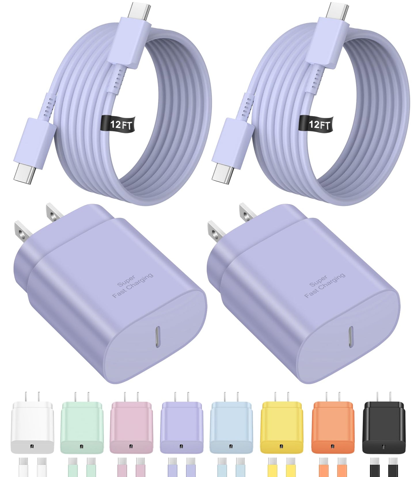 Type C Charger Fast Charging,USB C Charger,25W Samsung Super Fast Charger