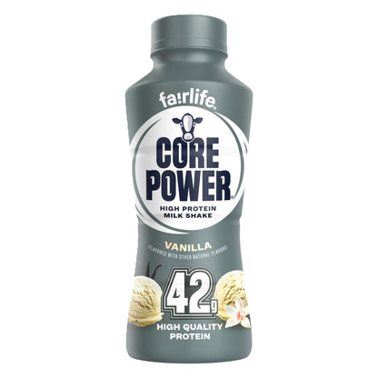 Core Power Elite High Protein Shake, Chocolate, 42g Bottle, 14oz, 12 Pack