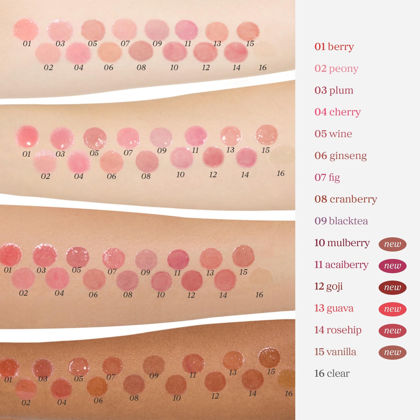 NOONI Korean Lip Oil - Applepeony - pH Color-Changing Plumping Lip Gloss