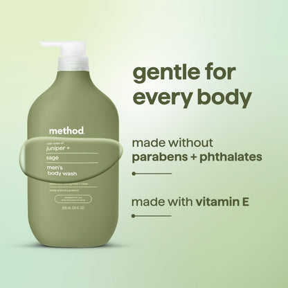 method Men’s Body Wash, Sea + Surf Scent, 28 fl oz