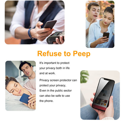 PEHAEL for iPhone 16 Pro Max Privacy Screen Protector+Camera Lens Protector