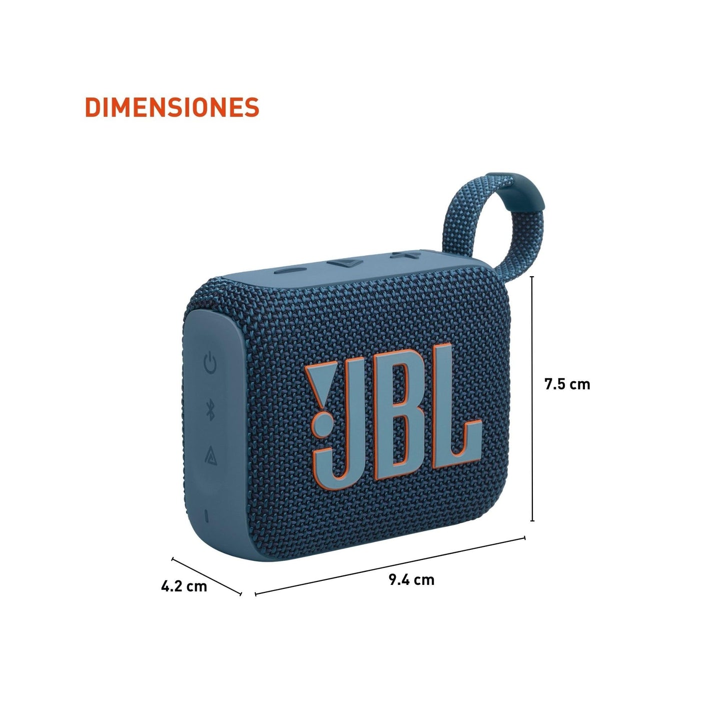 JBL Go 4 - Ultra-Portable, Waterproof and Dustproof Bluetooth Speaker, Big JBL Pro Sound with Punchy bass, 7-Hour Built-in Battery, Made in Part with Recycled Materials (Black)