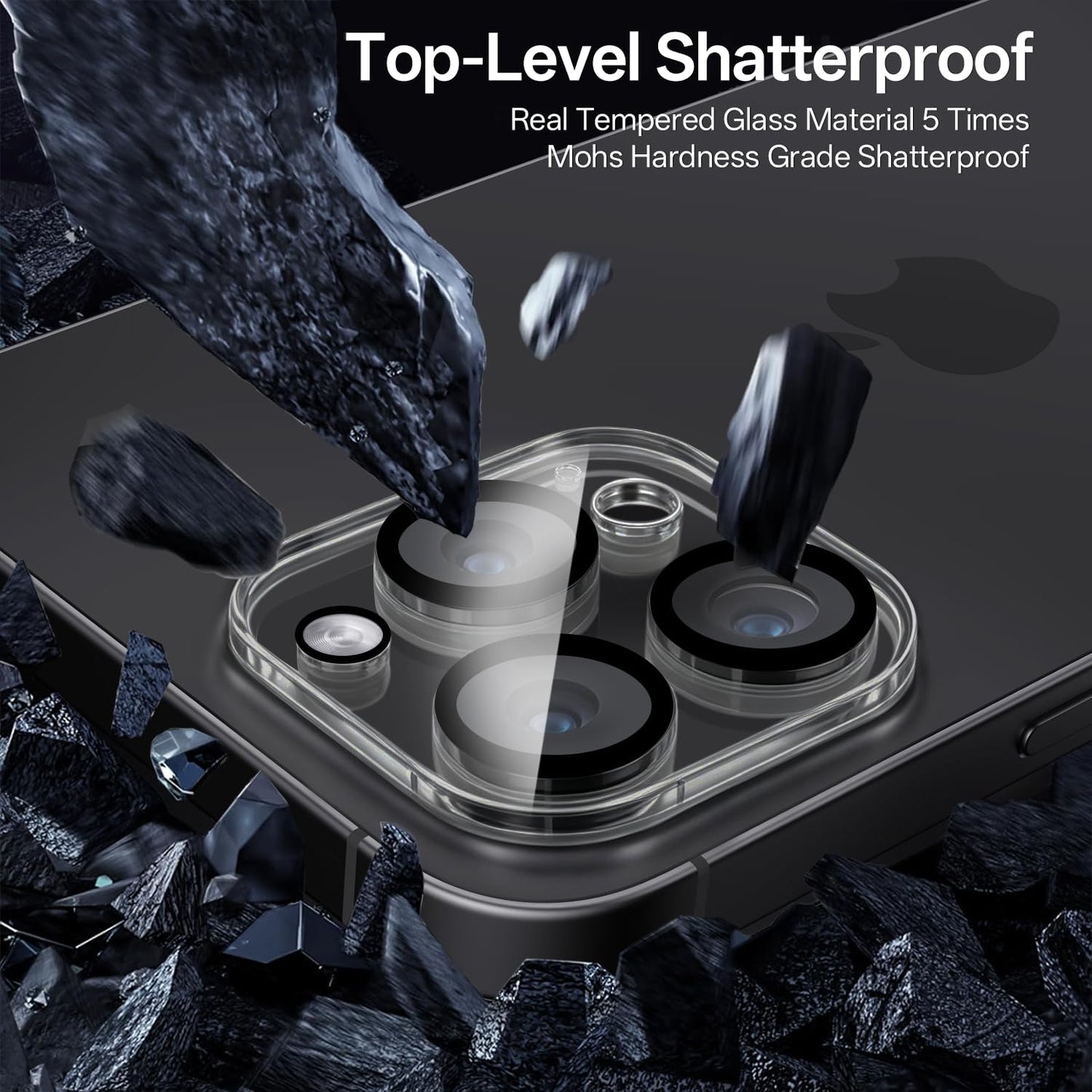 Wiaocit Camera Lens Protector for iPhone 16 Pro/iPhone 16 Pro Max