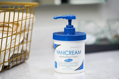 Vanicream Moisturizing Cream, Body & Face Moisturizer, 16 Oz Pump Dispenser