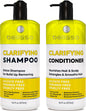 Caffeine Shampoo and Conditioner Set - Volumizing Products for Women and Men - Thickening, Volume Boosting Formula for Thinning and Fine Hair - Sulfate Free, No Parabens - Hydrating, Salon Grade