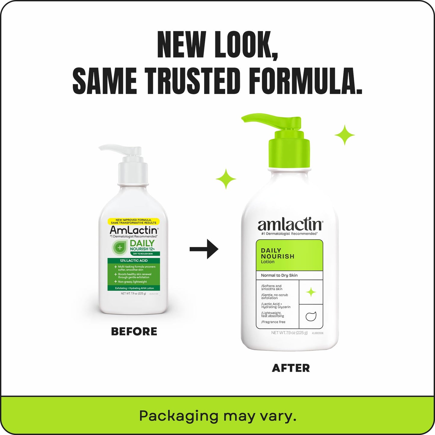 AmLactin Daily Nourish Body Lotion, 12% Lactic Acid, 14.1 oz