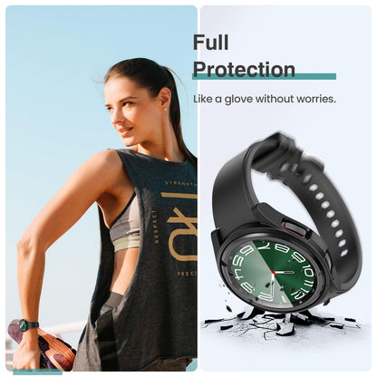 Tensea 5+5PCS for Samsung Galaxy Watch Ultra 47mm Screen Protector Case