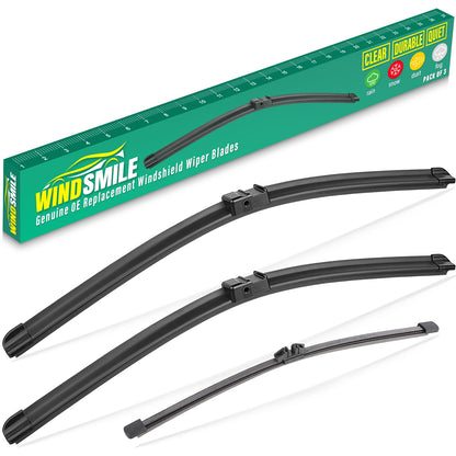 WINDSMILE Windshield Wiper Blade Replacement for Hyundai Palisade 2020-2025