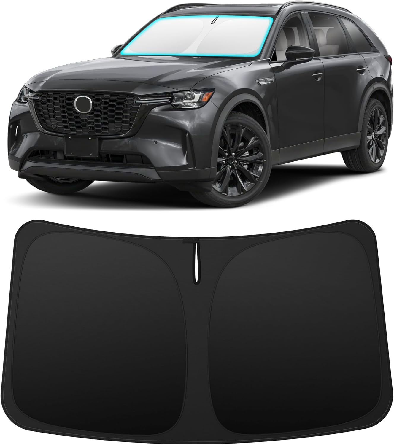 INSAUTO Custom Fit Windshield Sun Shade for Nissan Frontier 2005-2021