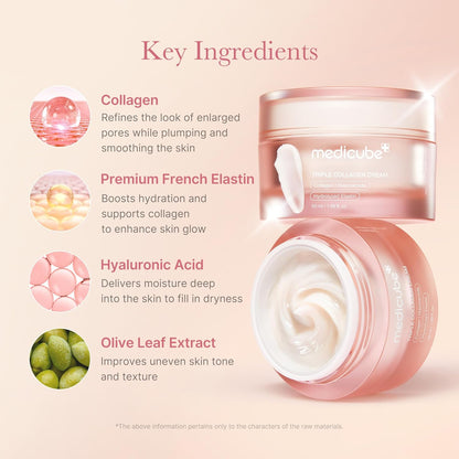 medicube Triple Collagen Cream for Hydrating & Firming