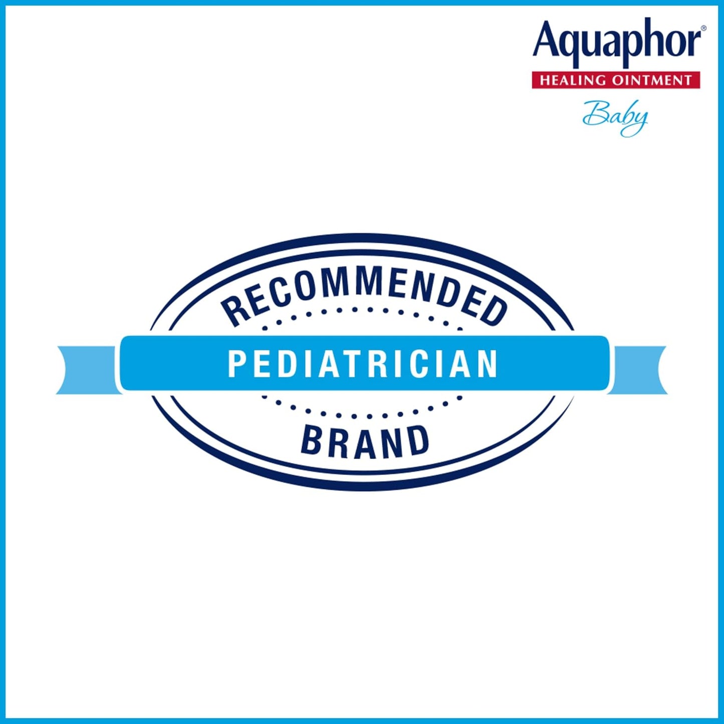 Aquaphor Baby Healing Ointment for Diaper Rash and More, 7 OZ