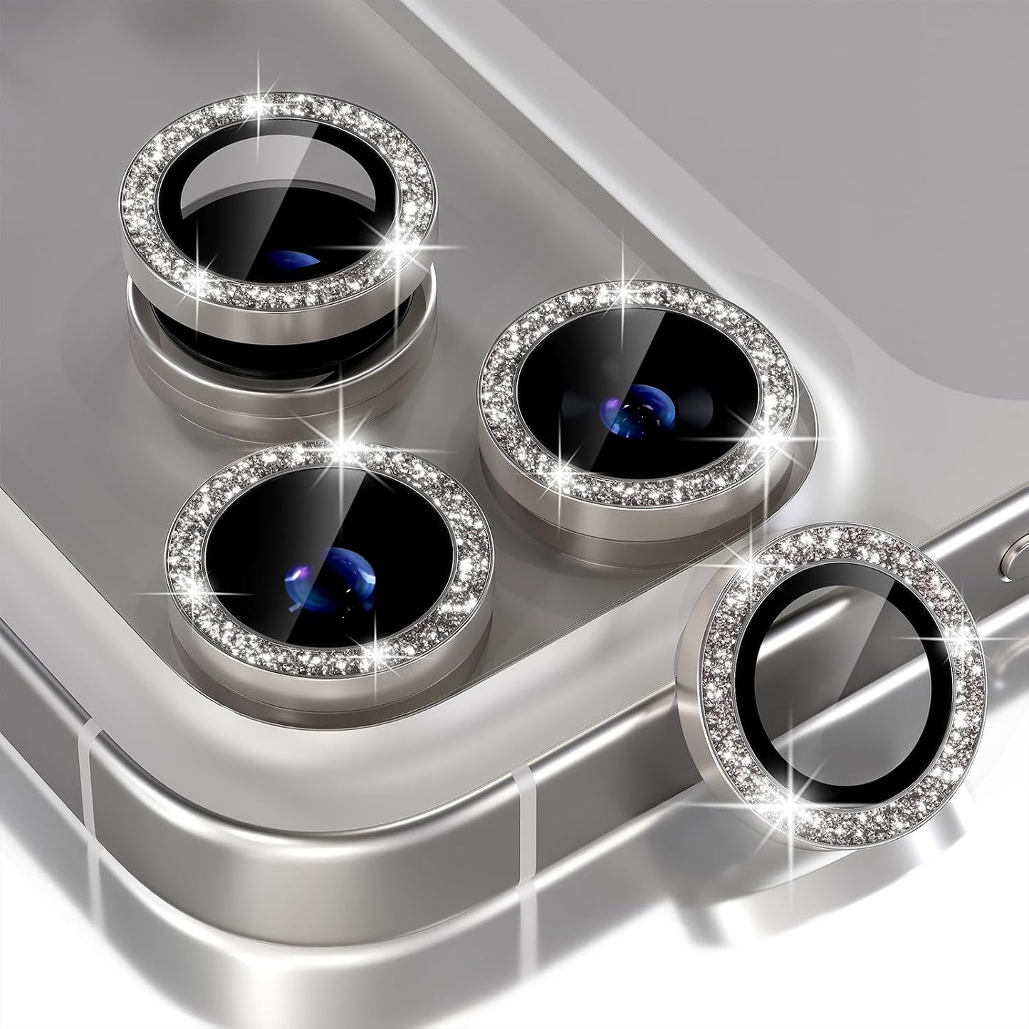 Choiche for iPhone 16 Pro/iPhone 16 Pro Max Camera Lens Protector