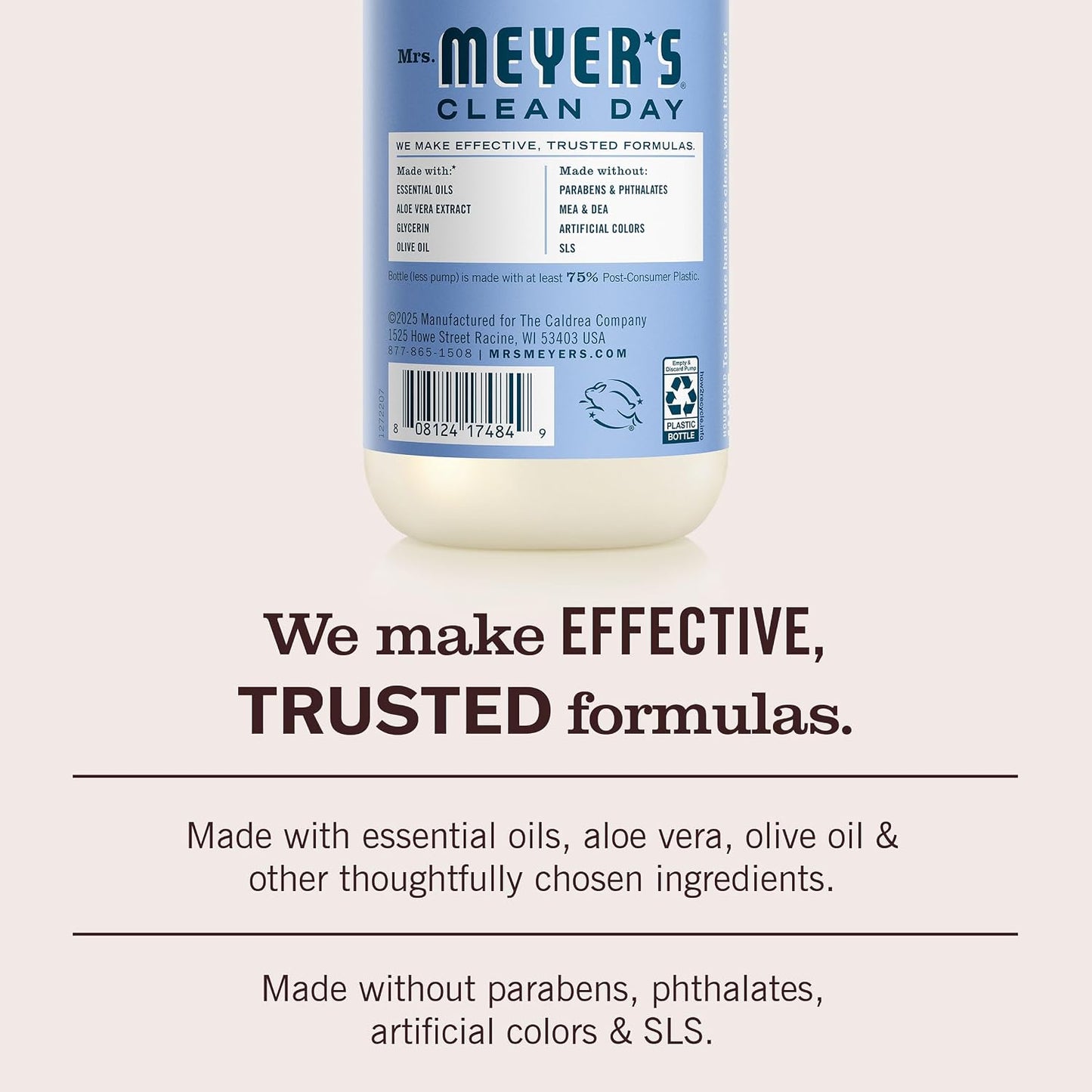 Mrs. Meyer's Clean Day, Hand Soap, Lavender Scent, 12.5 Fl Oz