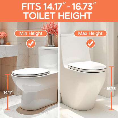 Potty Training Toilet for Toddlers, 2-in-1 Potty Training seat, Anti-Slip
