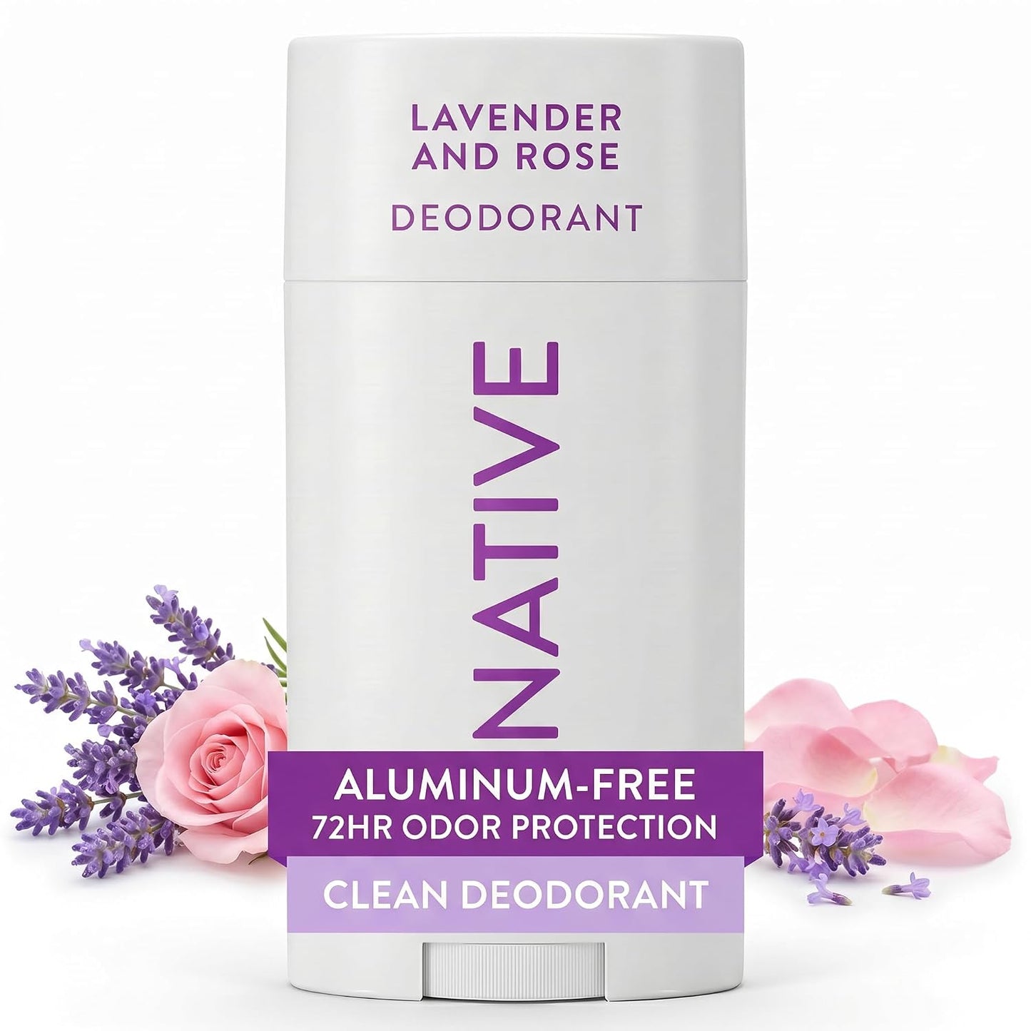 Native Deodorant Contains Naturally Derived Ingredients, 72 Hour Odor Control, Deodorant for Women and Men, Aluminum Free, Coconut & Vanilla 2.65oz