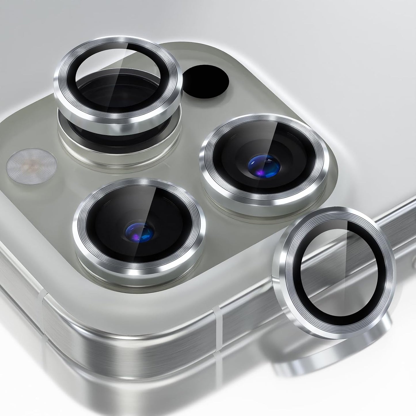 Choiche for iPhone 16 Pro/iPhone 16 Pro Max Camera Lens Protector
