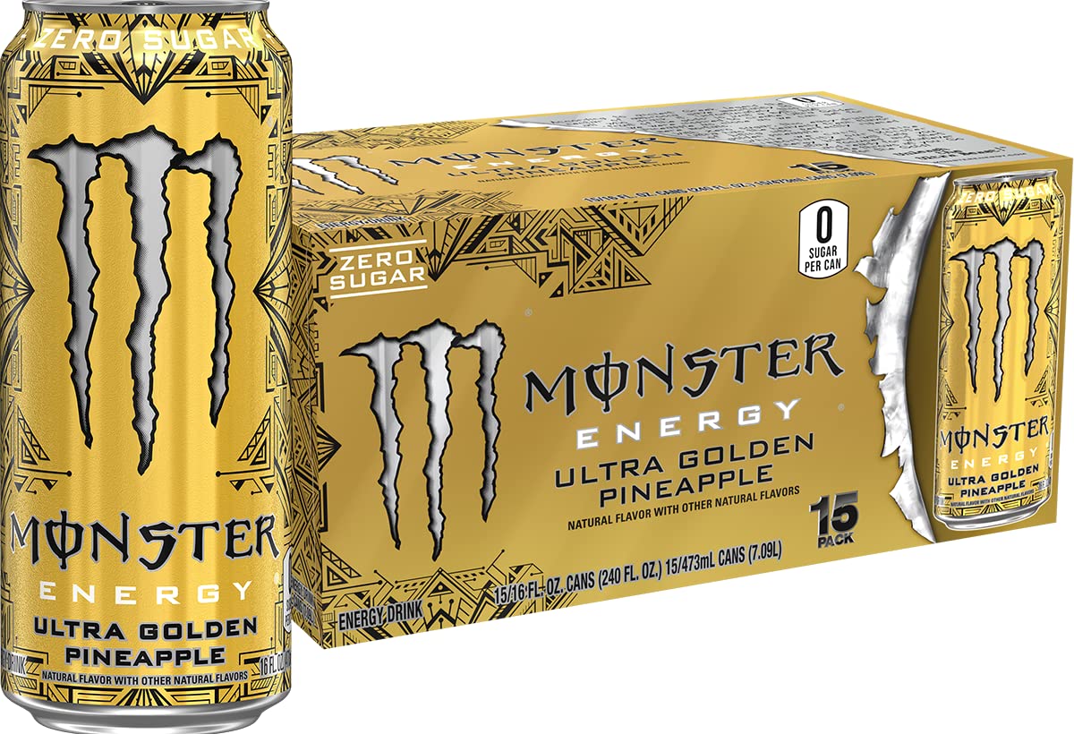 Monster Energy Zero Ultra, Sugar Free Energy Drink, 16 Ounce