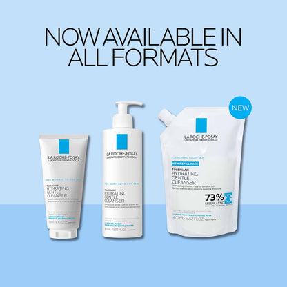 La Roche-Posay Toleriane Hydrating Gentle Facial Cleanser, with Niacinamide